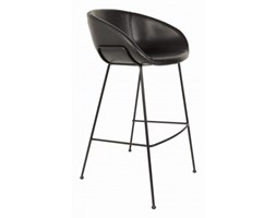 STOŁEK BAROWY FESTON CZARNY