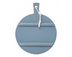 OKRĄGŁA DESKA DREWNIANA M NIEBIESKA