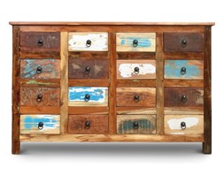 Indiamuto - Komoda wykonana w 100% ręcznie z drewna odzyskanego ze starych domów i łodzi pochodzenia indyjskiego. Drewno odzyskane