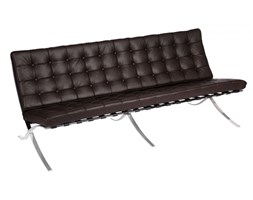 Sofa BA3 inspirowana Barcelona D2.Design brązowa skóra TP kod: 5902385714990