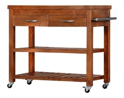 vidaXL Wózek kuchenny, 100 x 48 x 89 cm, lite drewno akacjowe