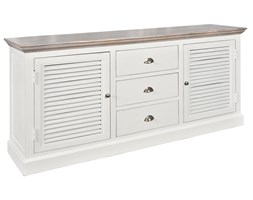 HomeHood Komoda szeroka Bristol White 1