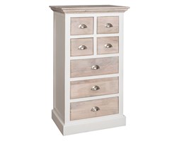 HomeHood Komoda wąska Bristol White 1