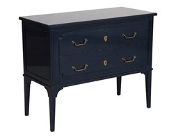 HomeHood Komoda drewniana indygo Classic Eclectic 3