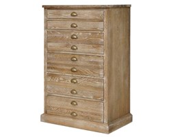 HomeHood Komoda wysoka drewniana Classic