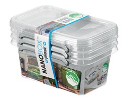kpl. 3 pojemników antybakteryjnych Nanobox