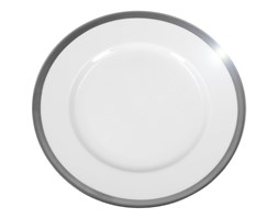 talerz śniadaniowy Silver