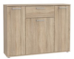 Komoda do sypialni z szufladami dąb sonoma Lectus