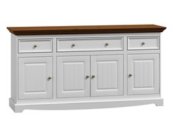 Komoda Belluno Elegante 4.3 biała / orzech