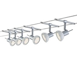 SHEELA-Komplet 6 Reflektorków LED na kablach z Metalu Dł.10M