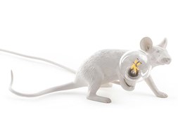 MOUSE-Lampa stojąca Mysz leżąca Żywica Wys.8,1cm