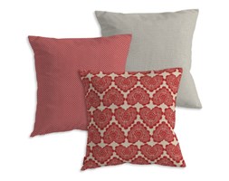 Dekoria Poszewki 3-pack Hearts 01, 43 x 43
