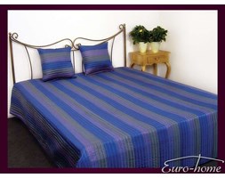 NARZUTA JUNO 230x255 + 2 POSZEWKI NIEBIESKO-FIOLETOWA