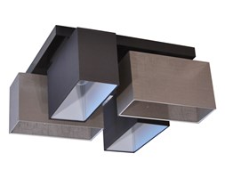 Lampa sufitowa - JULS4126D - abażur CAPPUCCINO, CIEMNY BRĄZ