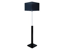 Lampa podłogowa, stojąca LP3SCD wenge - abażur CZARNY
