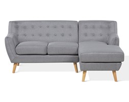 Sofa jasnoszara - kanapa - tapicerowana - narożnik - MOTALA