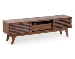 Szafka RTV ciemne drewno DETROIT