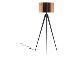 Lampa stojąca miedziana - podłogowa - oświetlenie - STILETTO