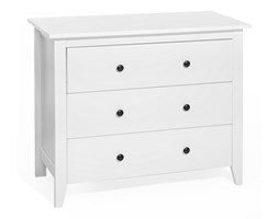 Komoda biała 3 szuflady TORRANCE