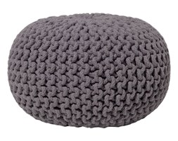 Puf 40 x 25 cm ciemnoszary CONRAD