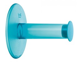 Wieszak na papier toaletowy Koziol Plug'N Roll turkusowy kod: KZ-5235620