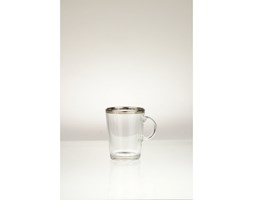 Faro Platinum-FPO-szklanka do herbaty z uchem 250ml