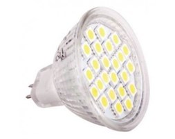 Żarówka LED 24 SMD GU5,3 MR16 3W