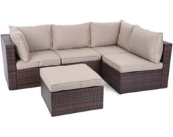 Zestaw mebli ogrodowych HOME&GARDEN 977534 Milano Brązowy/Taupe