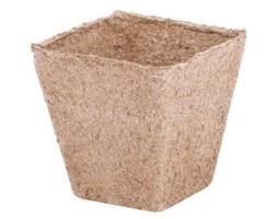 Doniczka BIOOGRÓD 745101 torfowa 4 x 4 x 5 cm (30 sztuk)