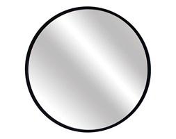 Lustro Scandi – okrągłe w czarnej ramie
