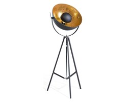 Lampa stojąca czarno-złota 165 cm THAMES II