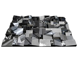 Lustrzana geometryczna dekoracja 80x120 cm JZ0030