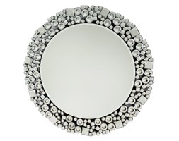 Okrągłe lustro z kryształkami w stylu glamour 13tm171M