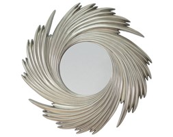 Srebrne lustro promienie słoneczne sunburst PU168