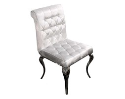 KRZESŁO FT174 51x43x93cm SREBRNO-BIAŁE