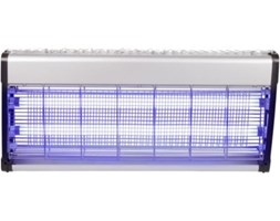 Lampa owadobójcza BIOOGRÓD 730240 Srebrno-Czarny