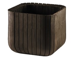 Doniczka KETER Cube Planter M Brązowy