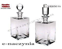 Karafka kwadratowa 1000ml CARO z gałką