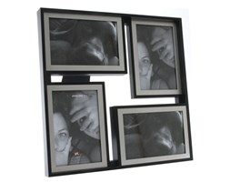 Ramka na zdjęcia PT Float collage czarna